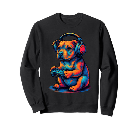 American Staffordshire Terrier Sweatshirt - Fun Novelty Design Men Women - T-Shirt, Sweatshirt, Hoodie