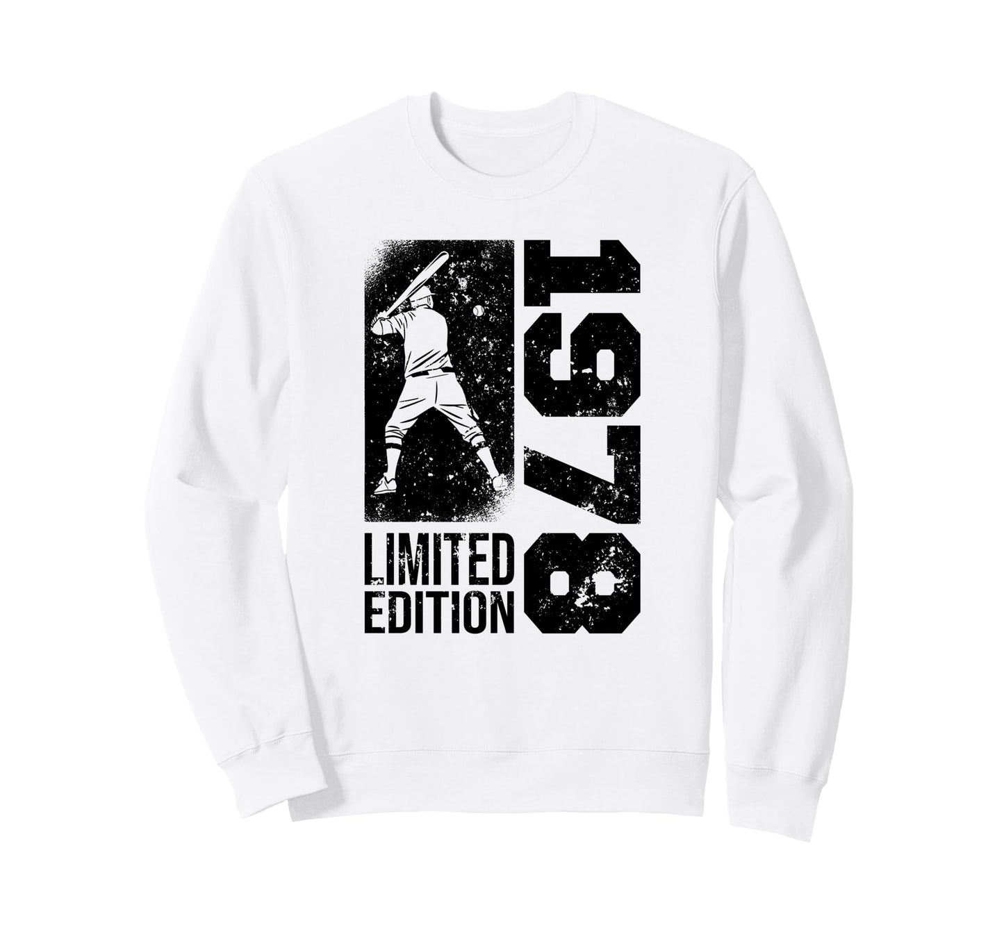 Baseball Player Born 1978 Birthday Sweatshirt - Minimalist Print Unisex - T-Shirt, Sweatshirt, Hoodie