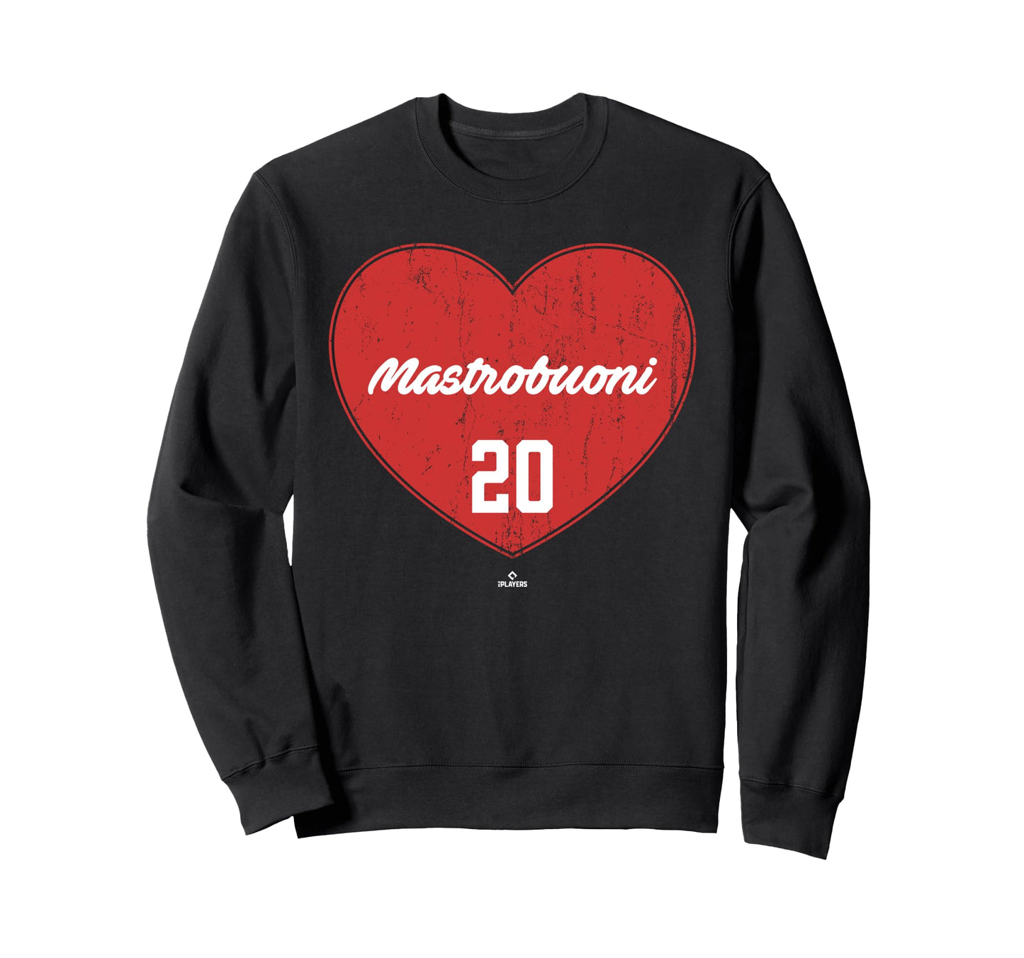 Distressed Heart Miles Mastrobuoni Sweatshirt - Trendy Graphic Unisex - T-Shirt, Sweatshirt, Hoodie