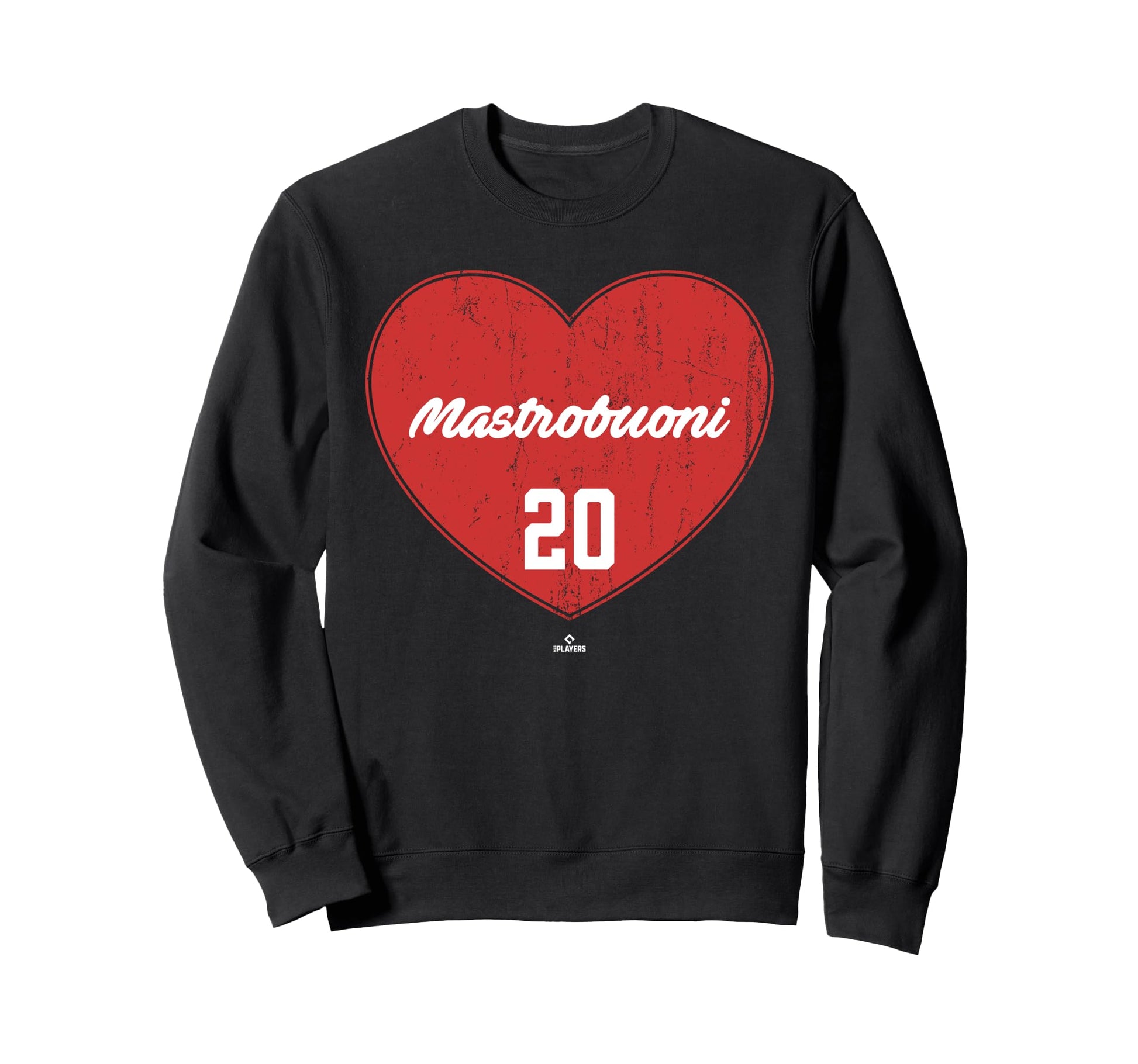 Distressed Heart Miles Mastrobuoni Sweatshirt - Trendy Graphic Unisex - T-Shirt, Sweatshirt, Hoodie