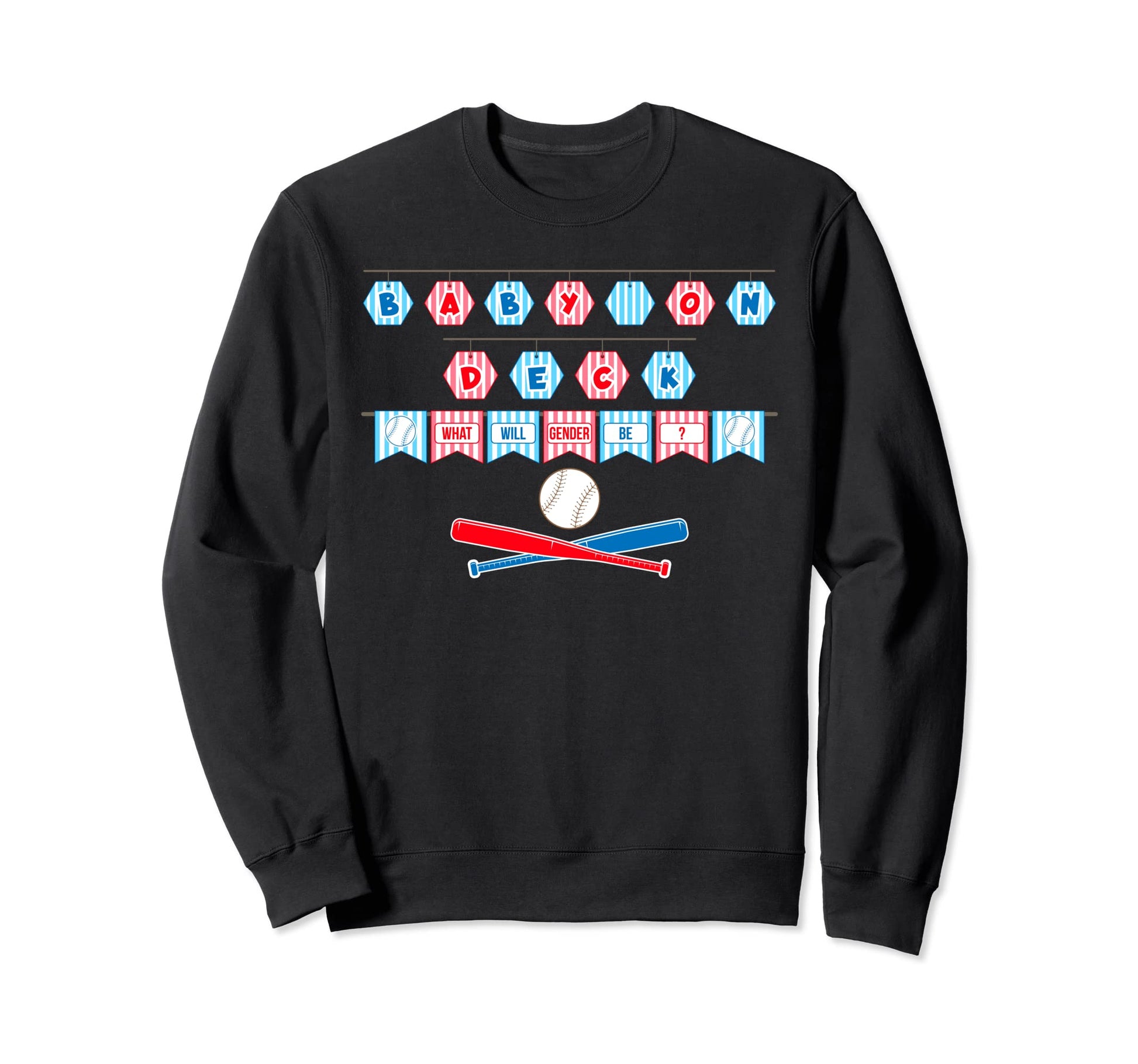 Mommy Announcing Pregnancy Batter Sweatshirt - Novelty Apparel Men Women - T-Shirt, Sweatshirt, Hoodie