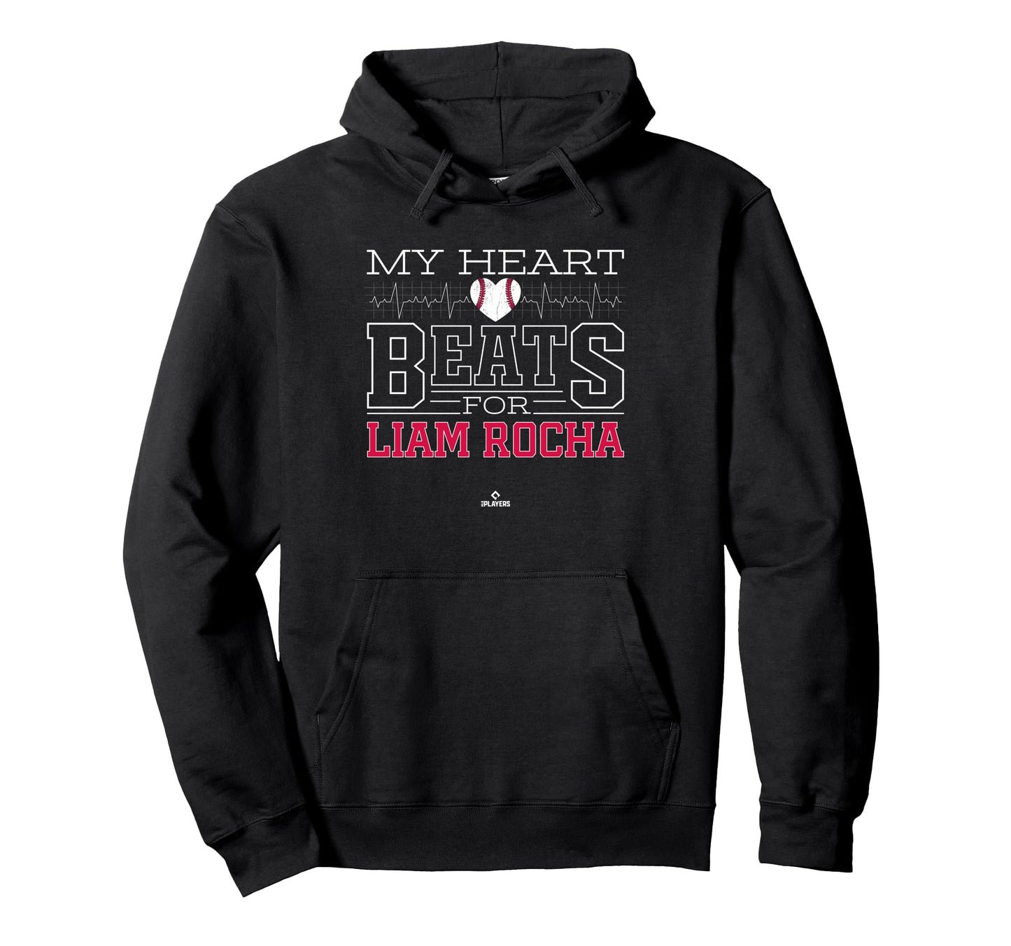 My Heart Beats Liam Rocha Prospect Hoodie - Fun Novelty Design Unisex - T-Shirt, Sweatshirt, Hoodie
