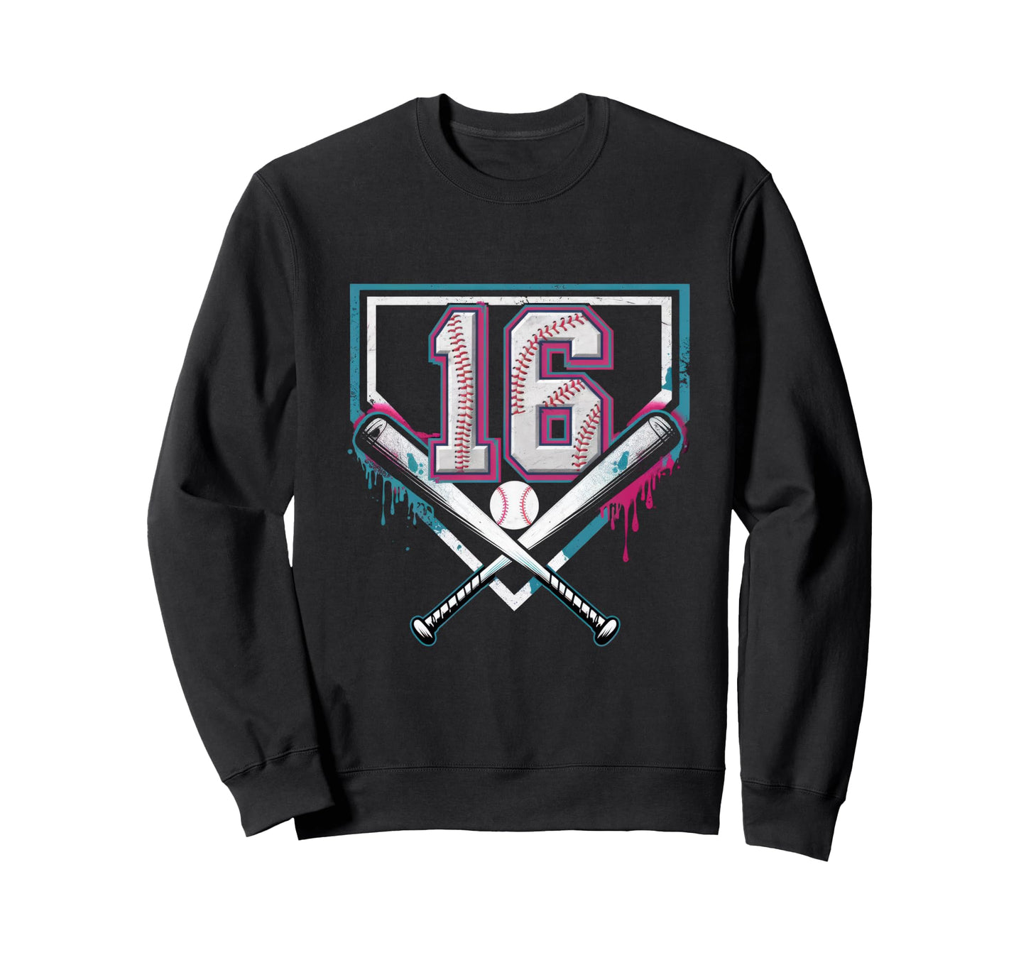 Sprinkle 16Th Birthday Baseball Home Sweatshirt - Minimalist Print Unisex - T-Shirt, Sweatshirt, Hoodie