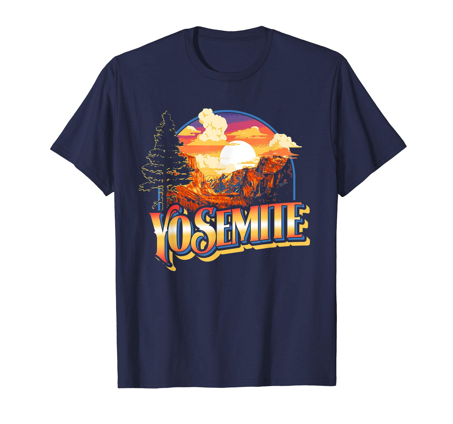 Yosemite National Park California T-Shirt - Graphic Print for Adults - T-Shirt, Sweatshirt, Hoodie