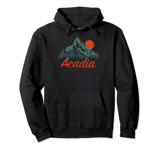 Acadia National Park Us Acadia Hoodie - Fun Novelty Design for Adults - T-Shirt, Sweatshirt, Hoodie