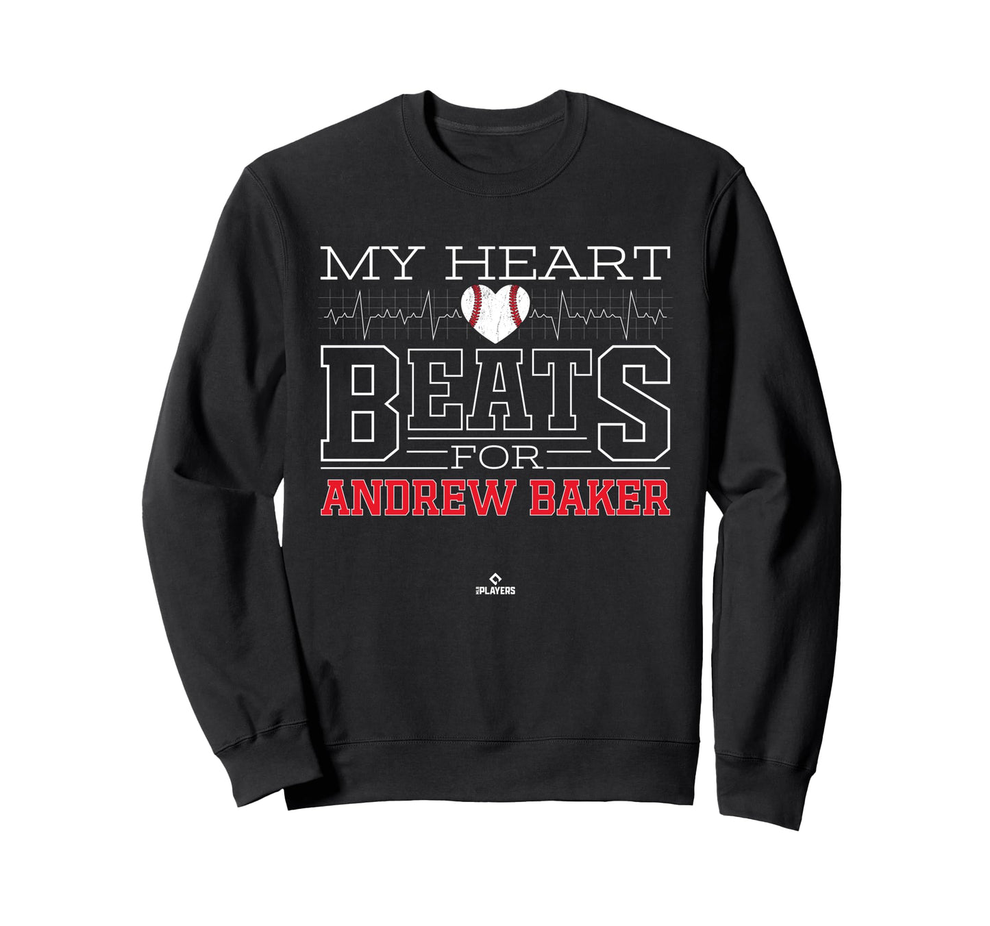 My Heart Beats Andrew Baker Prospect Sweatshirt - Novelty Apparel Unisex - T-Shirt, Sweatshirt, Hoodie