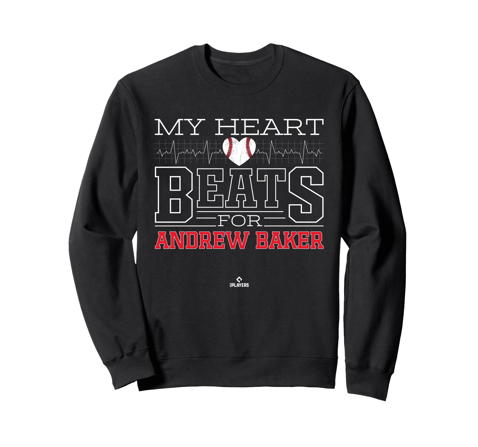 My Heart Beats Andrew Baker Prospect Sweatshirt - Novelty Apparel Unisex - T-Shirt, Sweatshirt, Hoodie