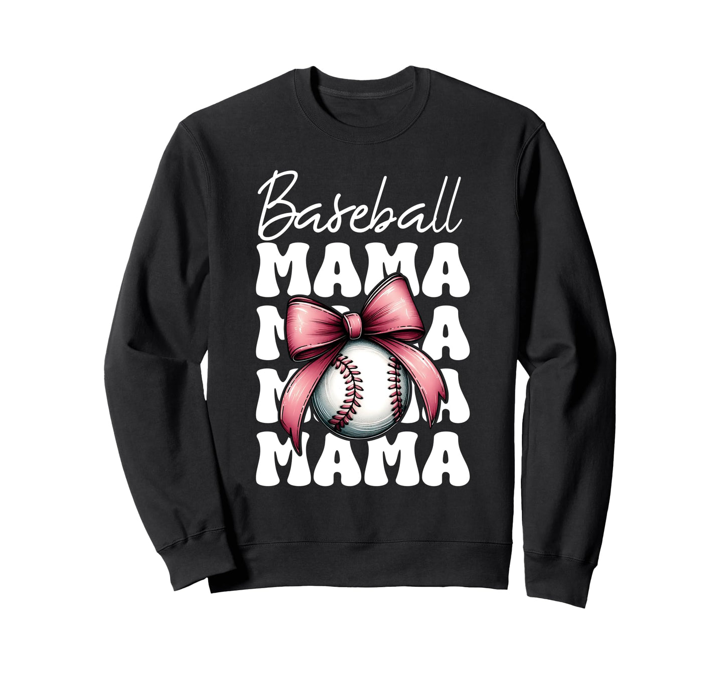Baseball Mama Baseball Mom Mothers Sweatshirt - Streetwear Style Men Women - T-Shirt, Sweatshirt, Hoodie