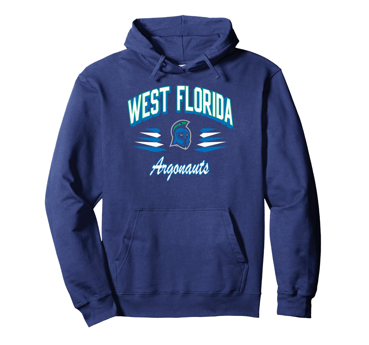 West Florida Argonauts Diamond Navy Hoodie - Aesthetic Graphic Unisex - T-Shirt, Sweatshirt, Hoodie