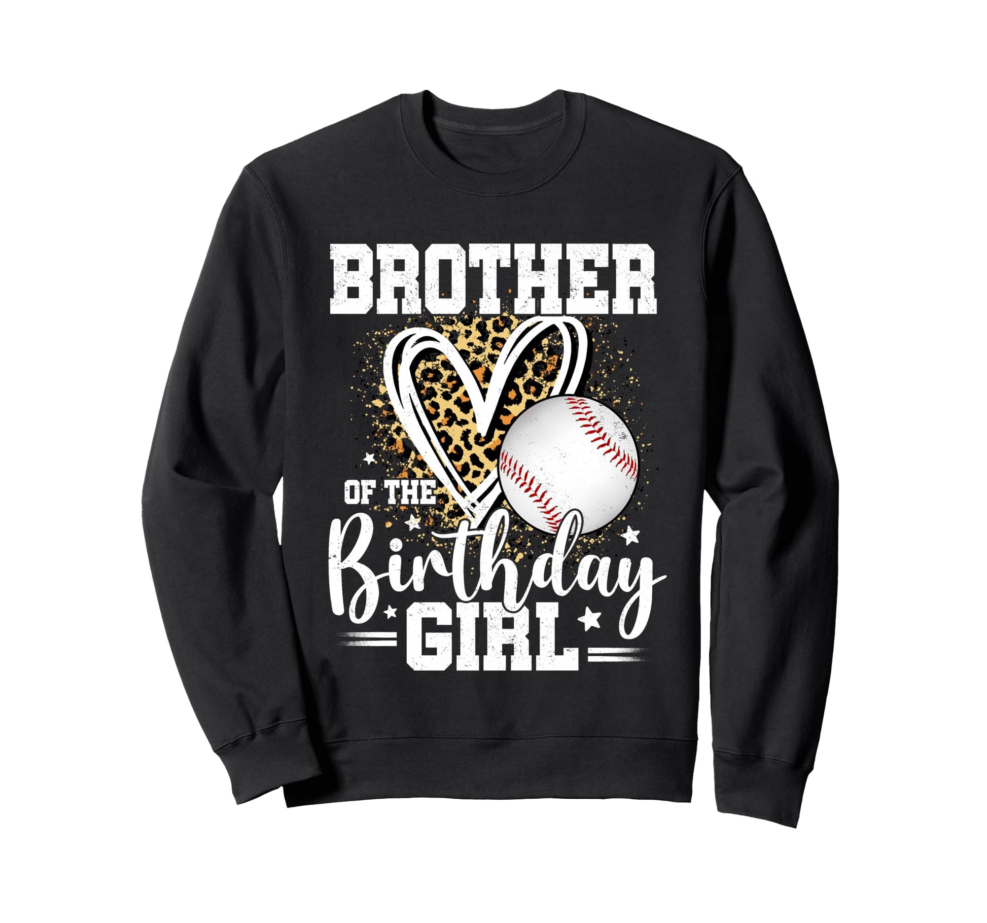 Brother Birthday Baseball Brother Sweatshirt - Unique Graphic for Adults - T-Shirt, Sweatshirt, Hoodie