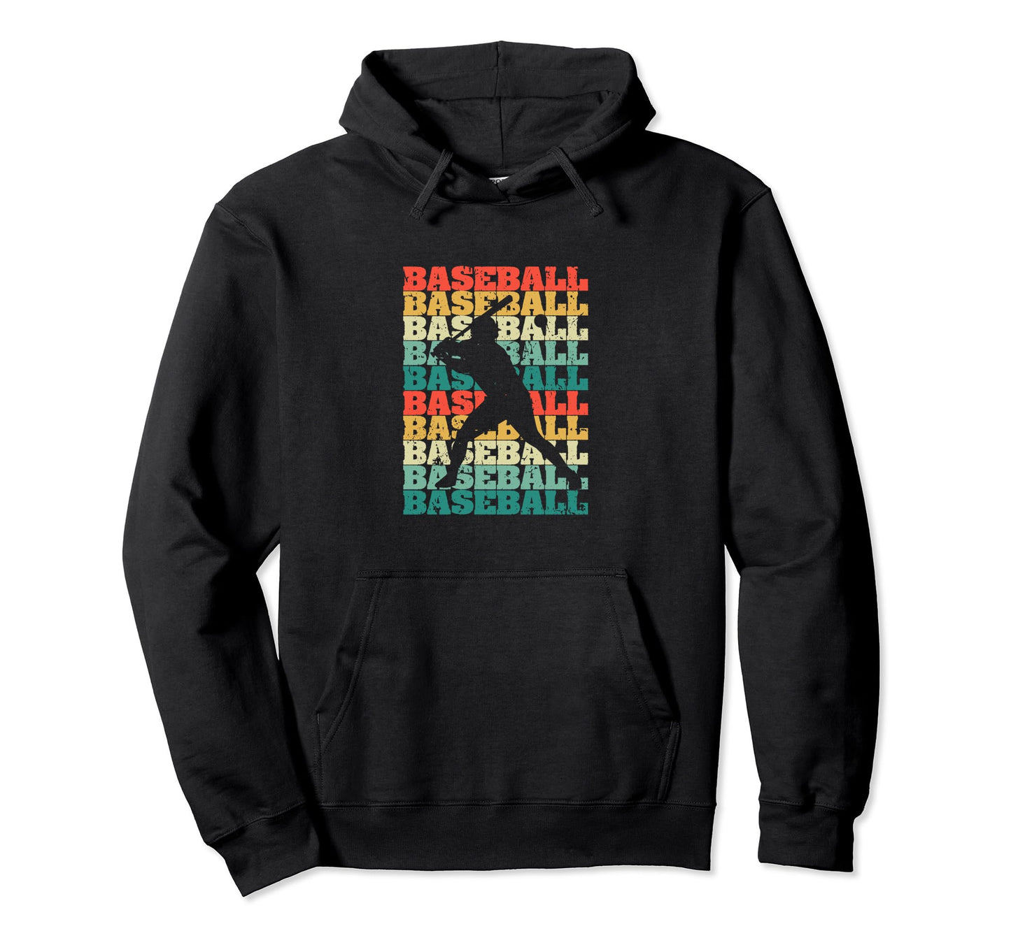 Baseball 70S 80S Old School Sunset Hoodie - Unique Graphic for Adults - T-Shirt, Sweatshirt, Hoodie