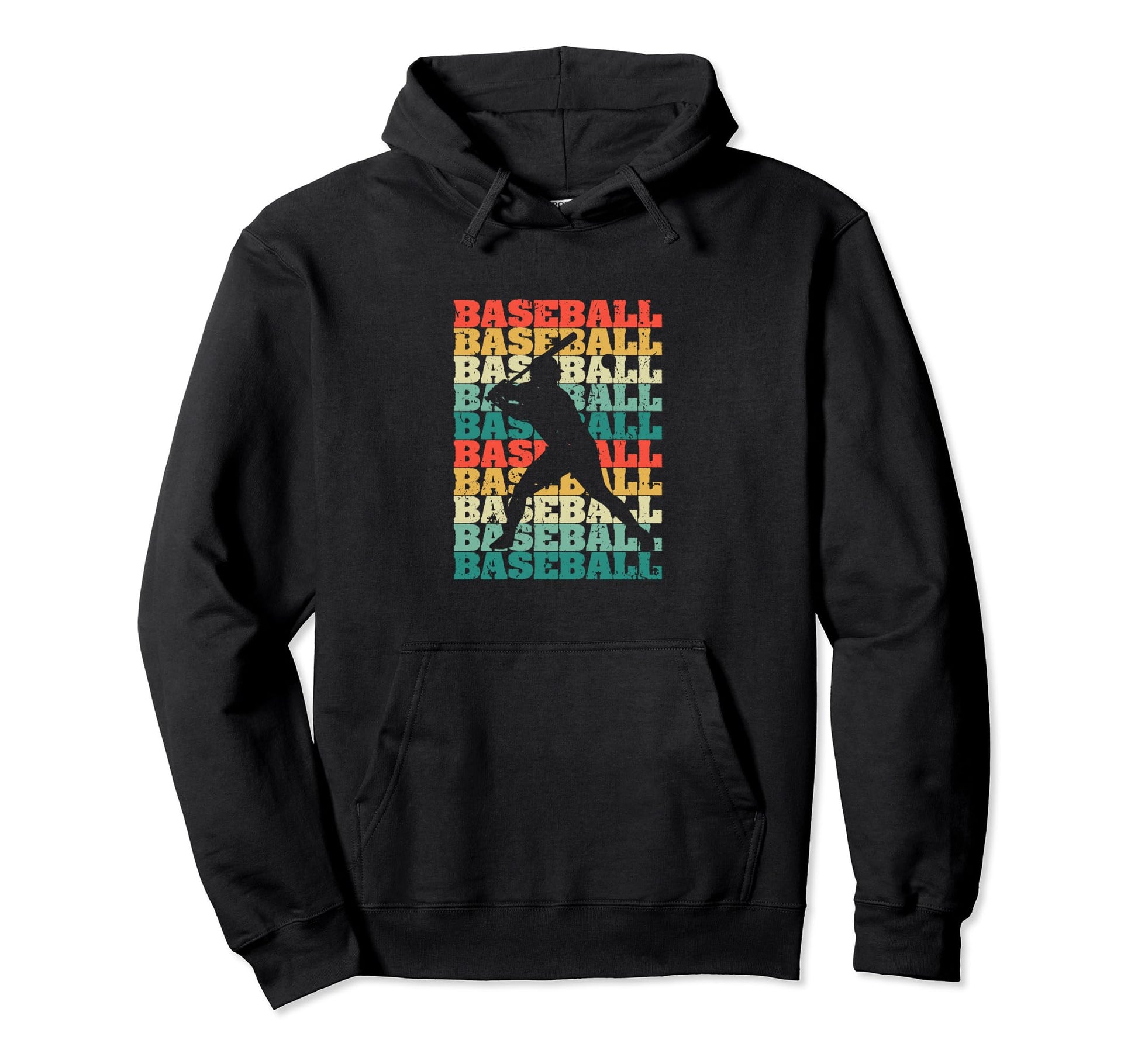 Baseball 70S 80S Old School Sunset Hoodie - Unique Graphic for Adults - T-Shirt, Sweatshirt, Hoodie