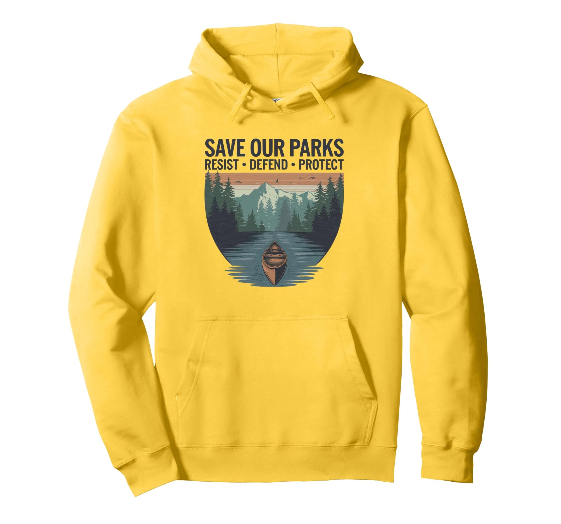 Save Our Parks Protect National Park Hoodie - Unique Graphic Unisex - T-Shirt, Sweatshirt, Hoodie
