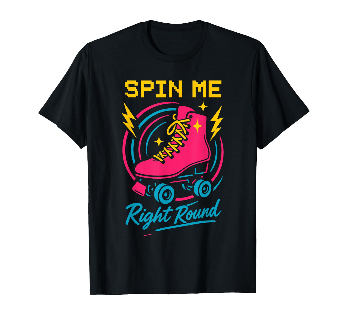 Roller Rink Crew Skate Disco Vibes Rink T-Shirt - Unique Graphic Unisex - T-Shirt, Sweatshirt, Hoodie
