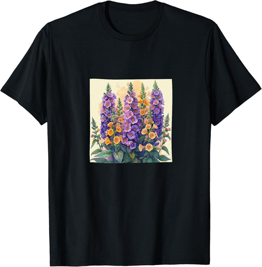 Angelonia Flower Cottagecore Merch - Adult & Kids T-Shirts, Sweatshirts & Hoodies apparel design preview 1