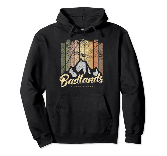 Badlands National Park Us Badlands Hoodie - Streetwear Style for Adults - T-Shirt, Sweatshirt, Hoodie