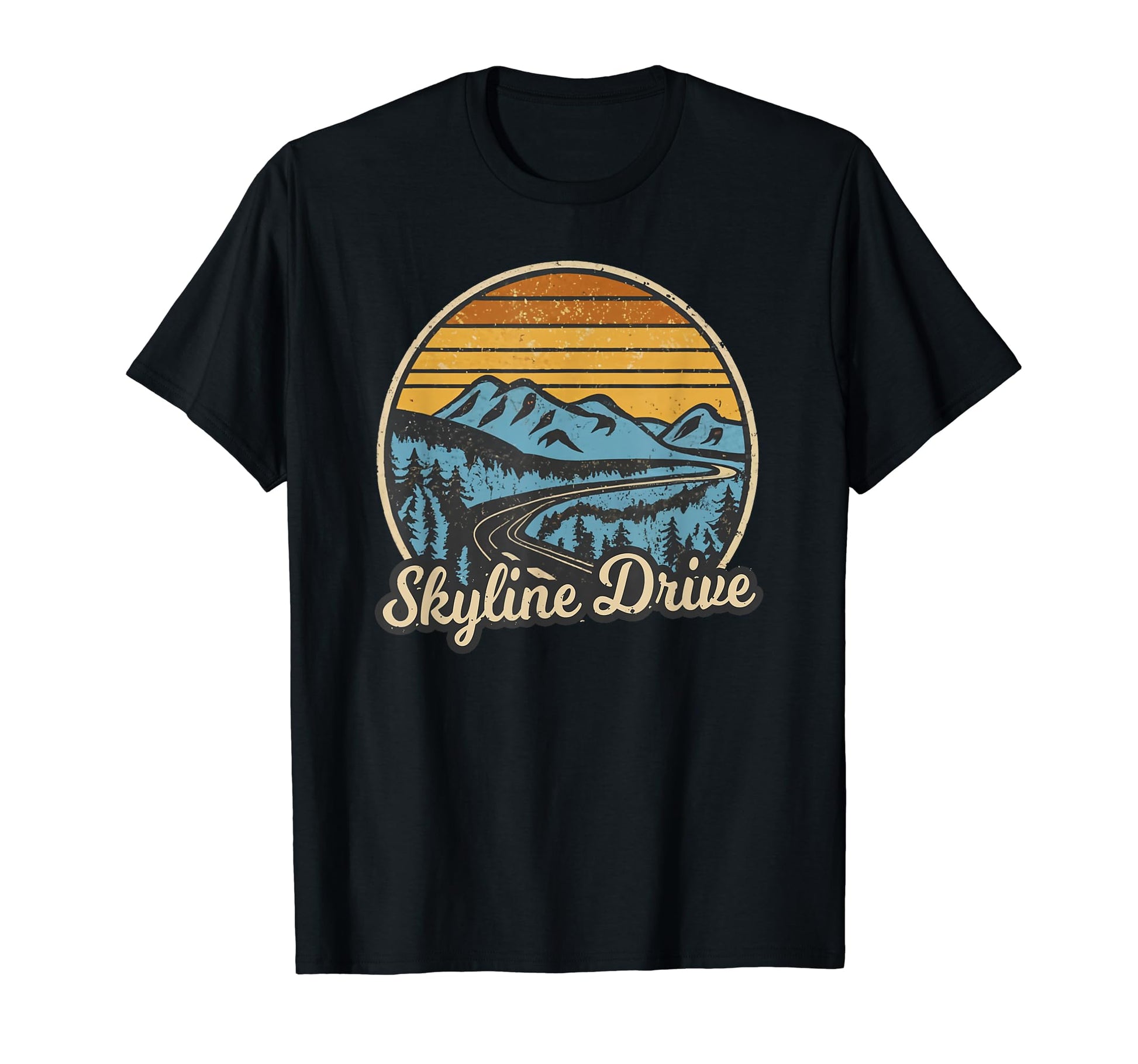 Skyline Drive Shenandoah National T-Shirt - Fun Novelty Design Men Women - T-Shirt, Sweatshirt, Hoodie
