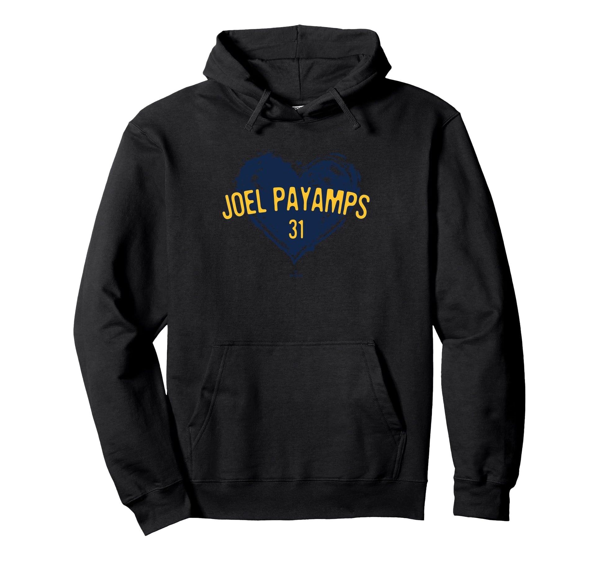 Distressed Heart Joel Payamps Milwaukee Hoodie - Minimalist Print Unisex - T-Shirt, Sweatshirt, Hoodie