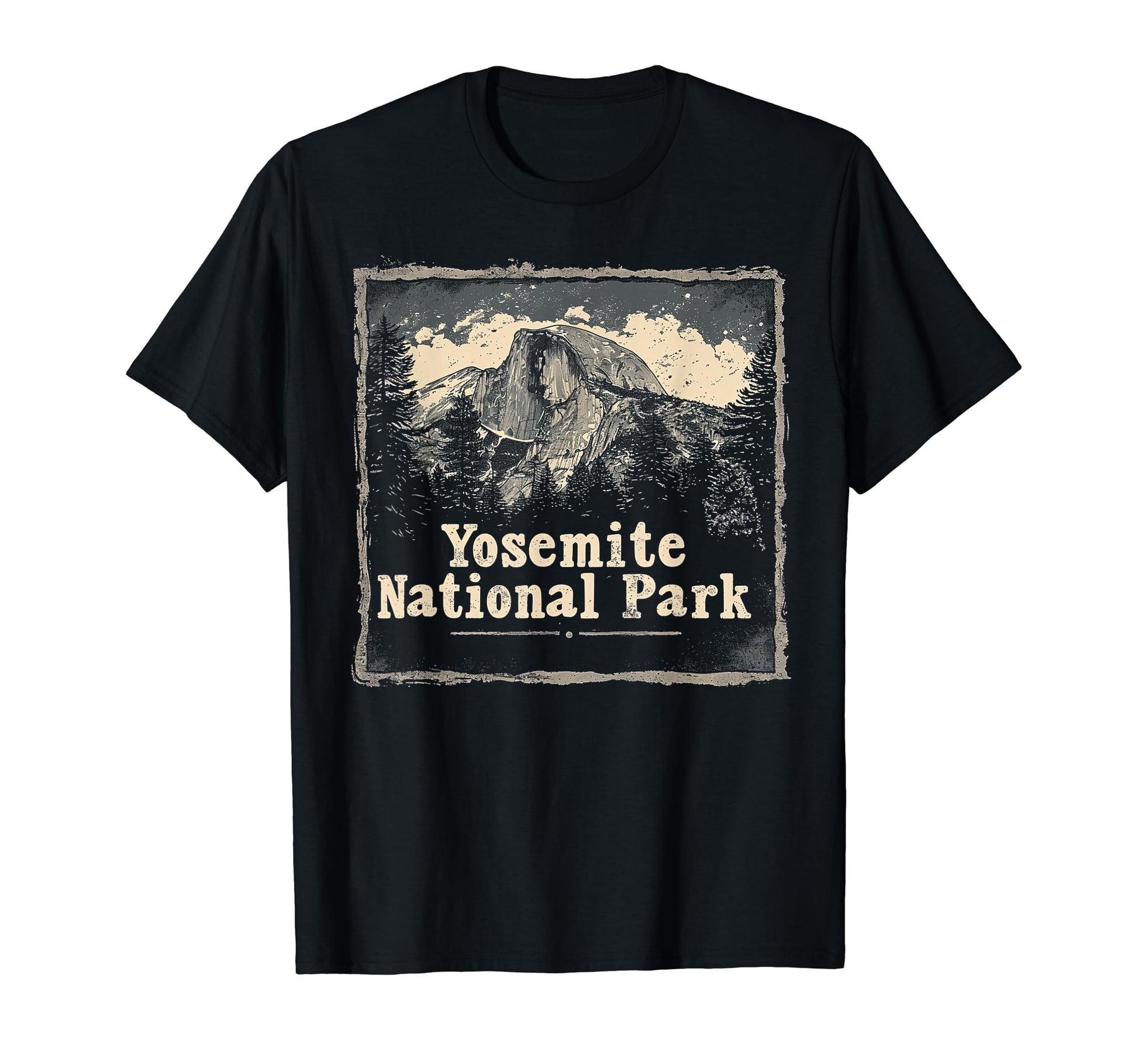 Yosemite Us National Park T-Shirt - Trendy Graphic Unisex - T-Shirt, Sweatshirt, Hoodie