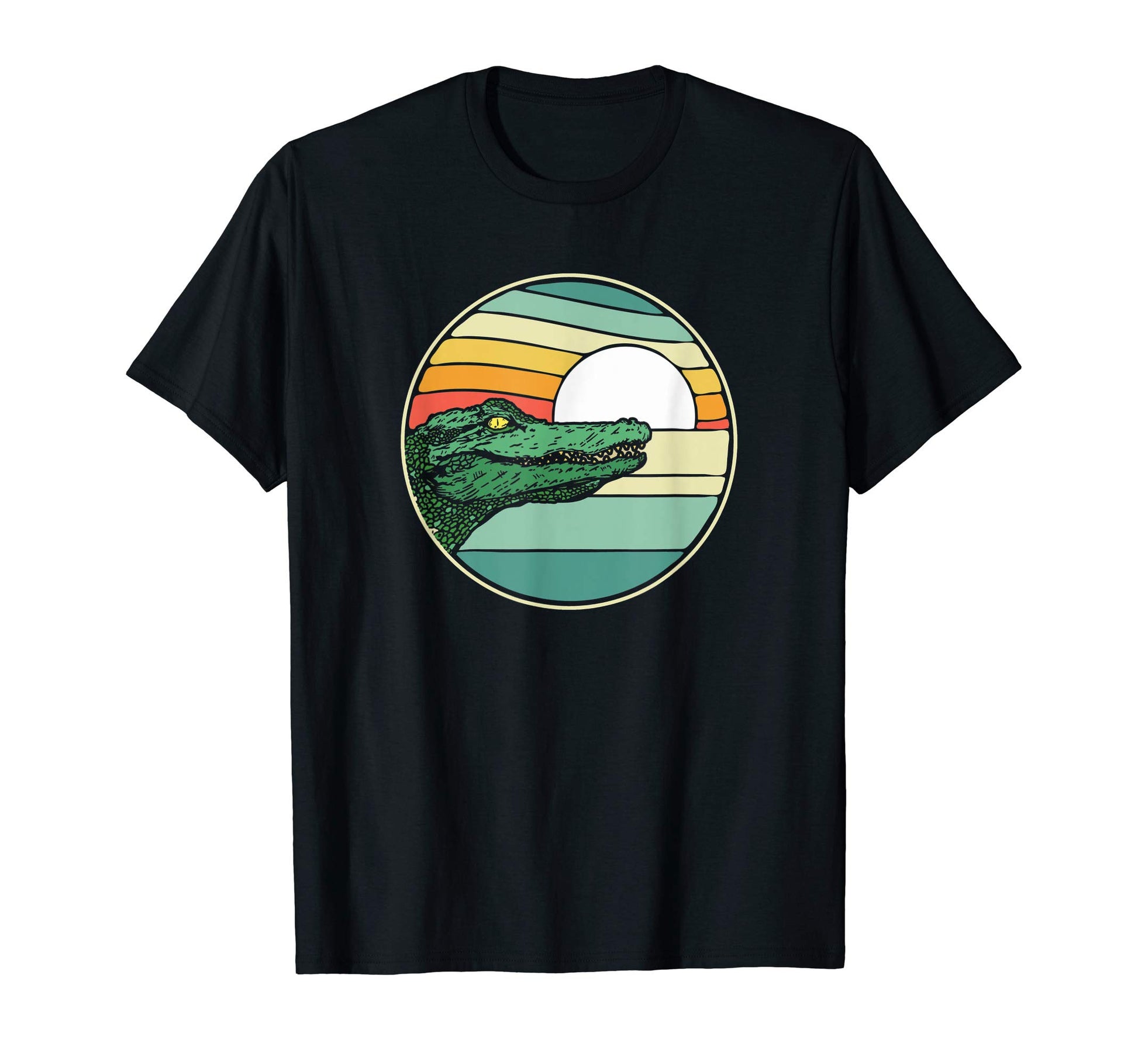 Everglades National Park Alligator 80S T-Shirt - Trendy Graphic Unisex - T-Shirt, Sweatshirt, Hoodie