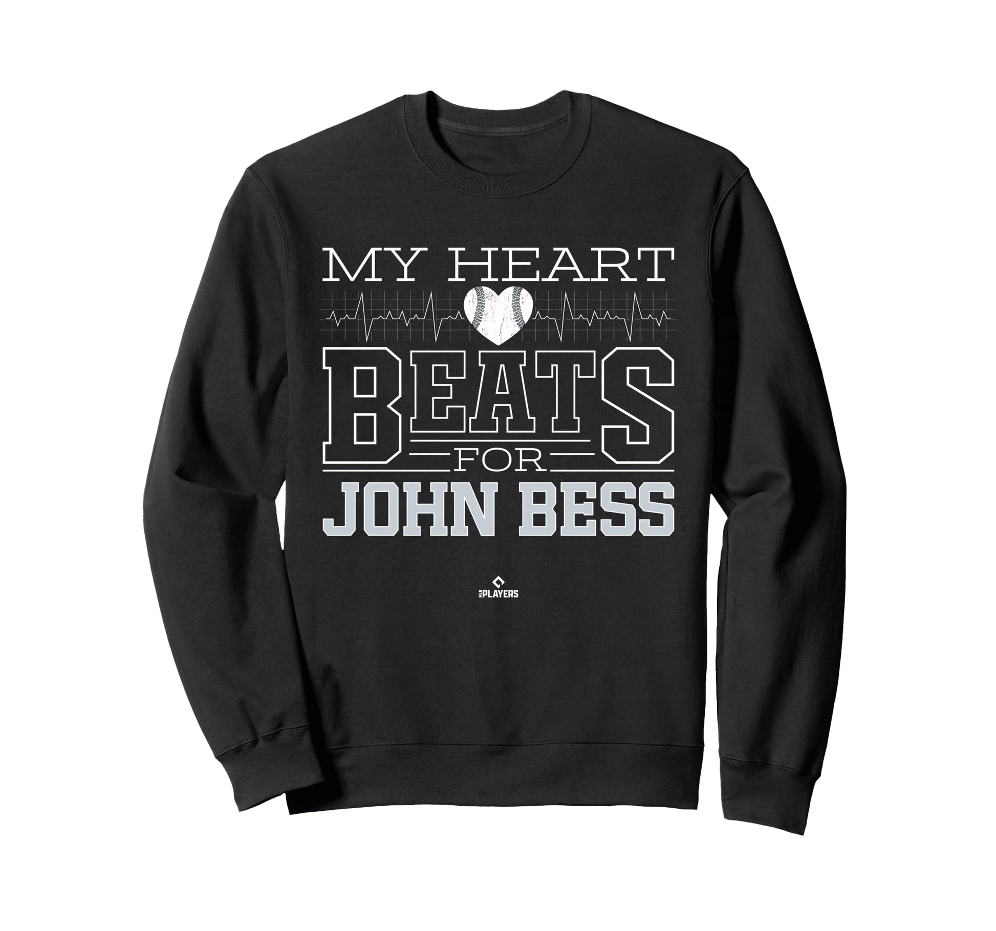 My Heart Beats John Bess Prospect Sweatshirt - Unique Graphic Unisex - T-Shirt, Sweatshirt, Hoodie