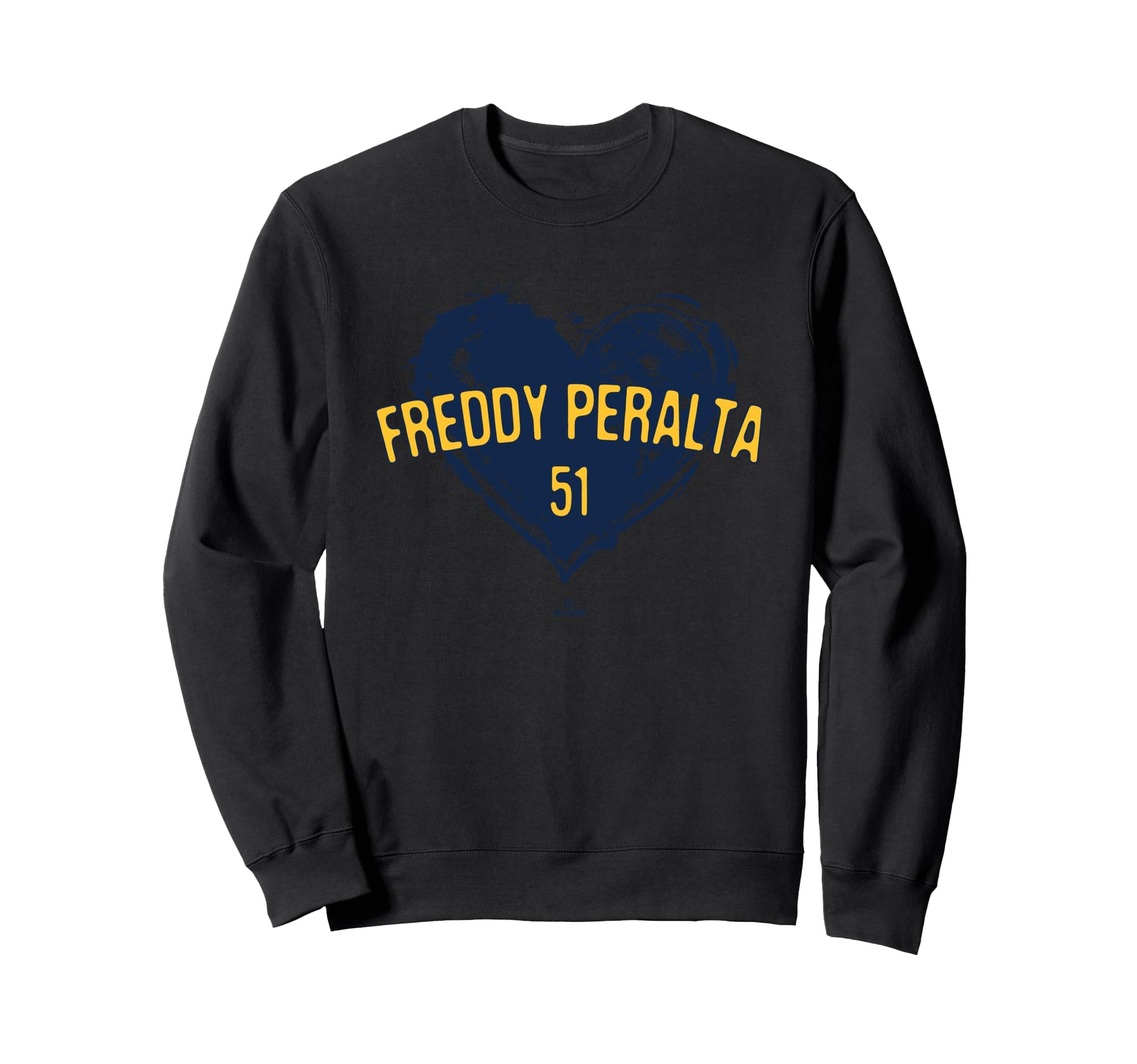Distressed Heart Freddy Peralta Sweatshirt - Streetwear Style Men Women - T-Shirt, Sweatshirt, Hoodie