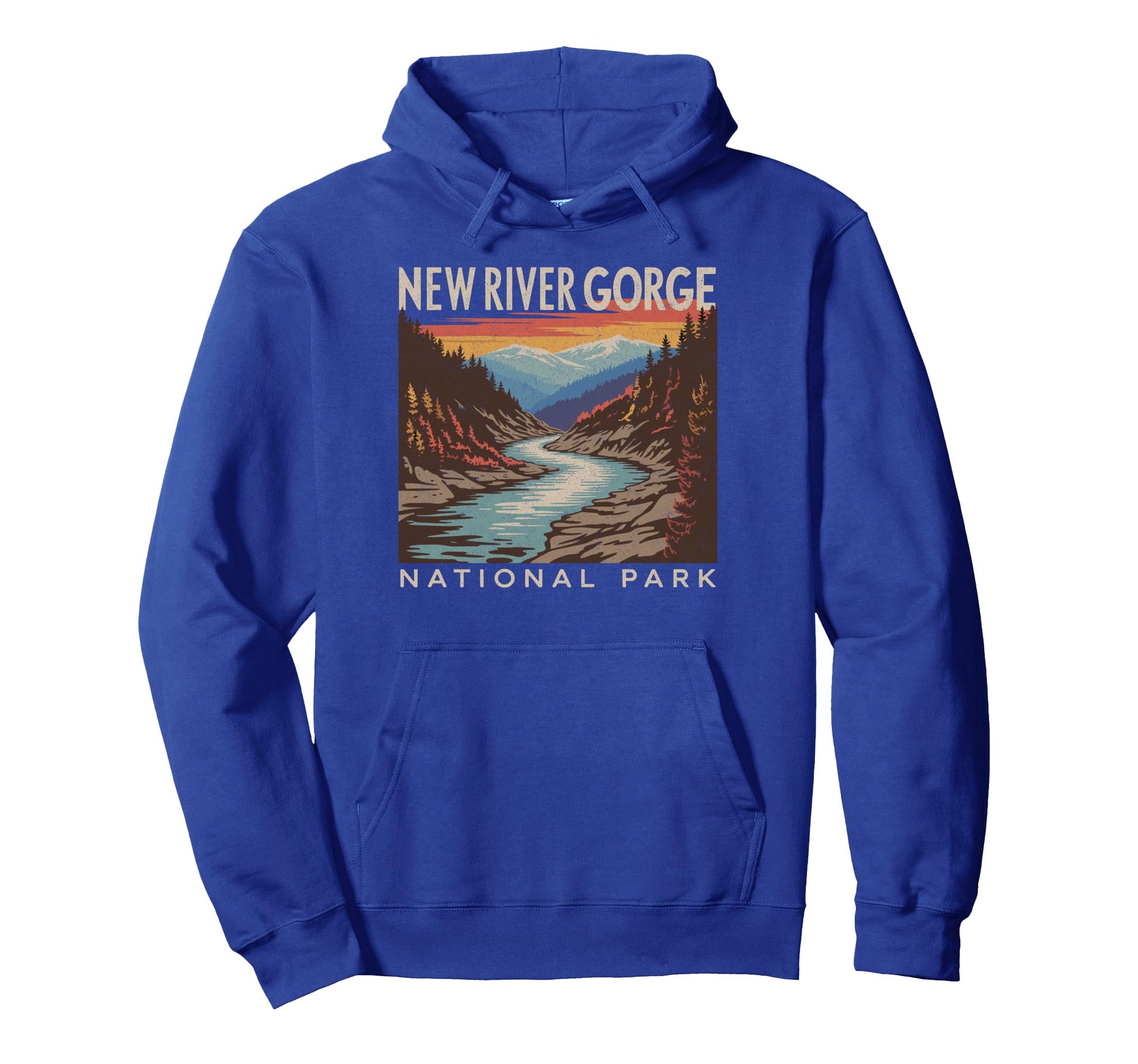 New River Gorge National Park Bridge Hoodie - Novelty Apparel Men Women - T-Shirt, Sweatshirt, Hoodie