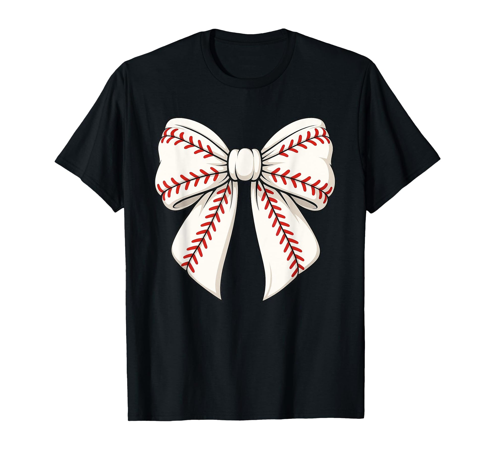 Coquette Bow Baseball Game Day Cheer T-Shirt - Streetwear Style for Adults - T-Shirt, Sweatshirt, Hoodie