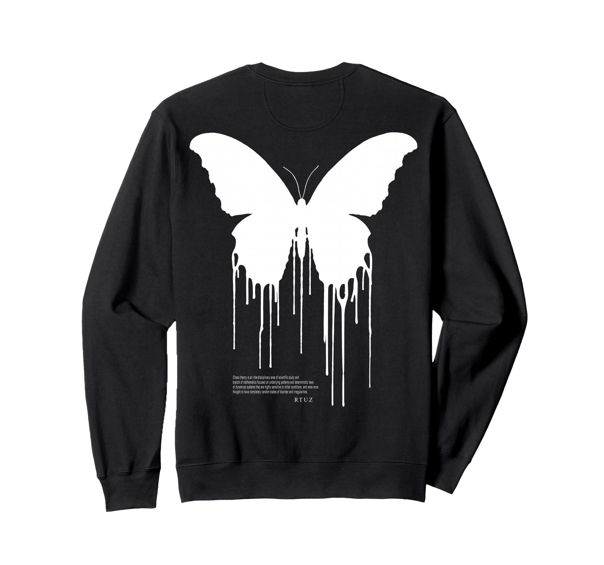 Y2K Back Streetwear Butterfly Sweatshirt - Aesthetic Graphic Men Women - T-Shirt, Sweatshirt, Hoodie