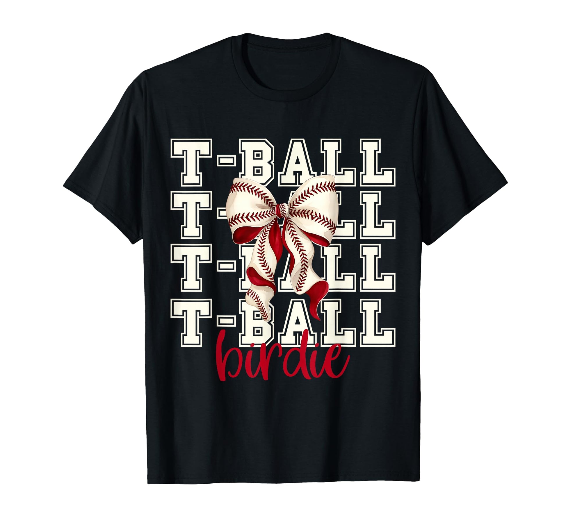 Tball Birdie Teeball T Ball Coquette T-Shirt - Unique Graphic for Adults - T-Shirt, Sweatshirt, Hoodie