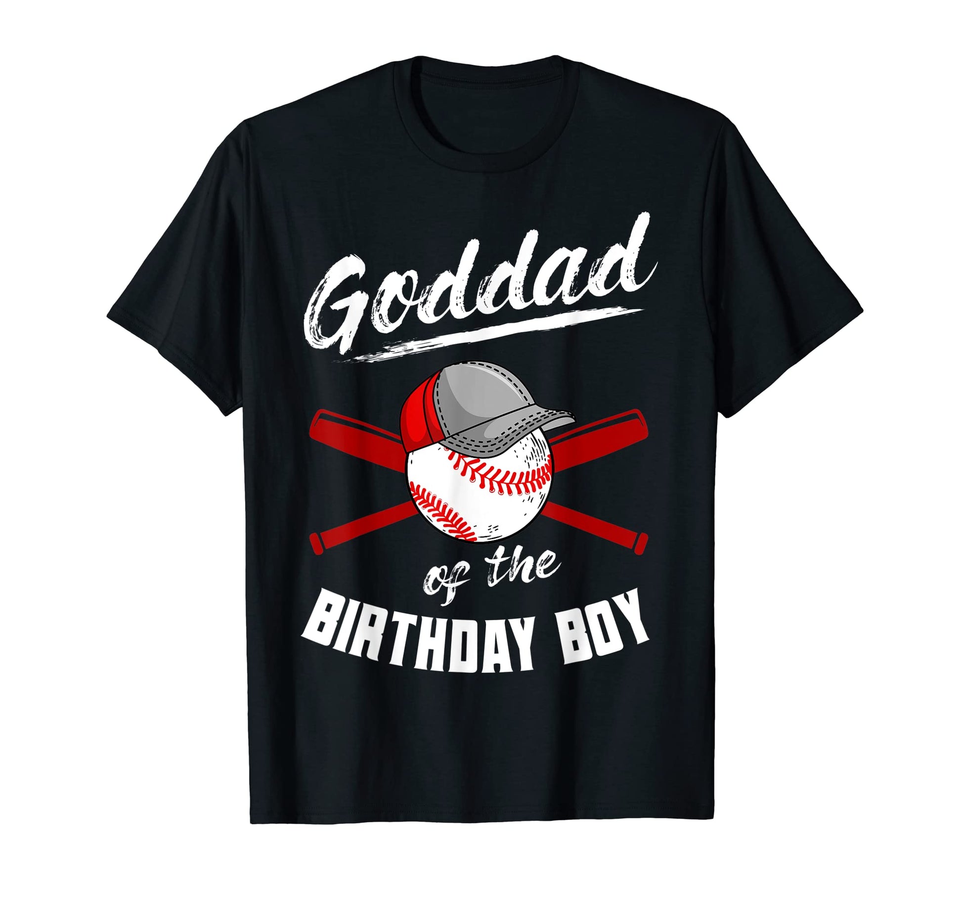 Goddad Birthday Baseball Bday Party T-Shirt - Trendy Graphic for Adults - T-Shirt, Sweatshirt, Hoodie