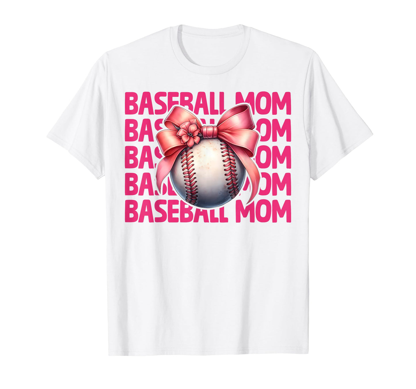 Baseball Mom Baseball Mama Mothers Day T-Shirt - Graphic Print Unisex - T-Shirt, Sweatshirt, Hoodie