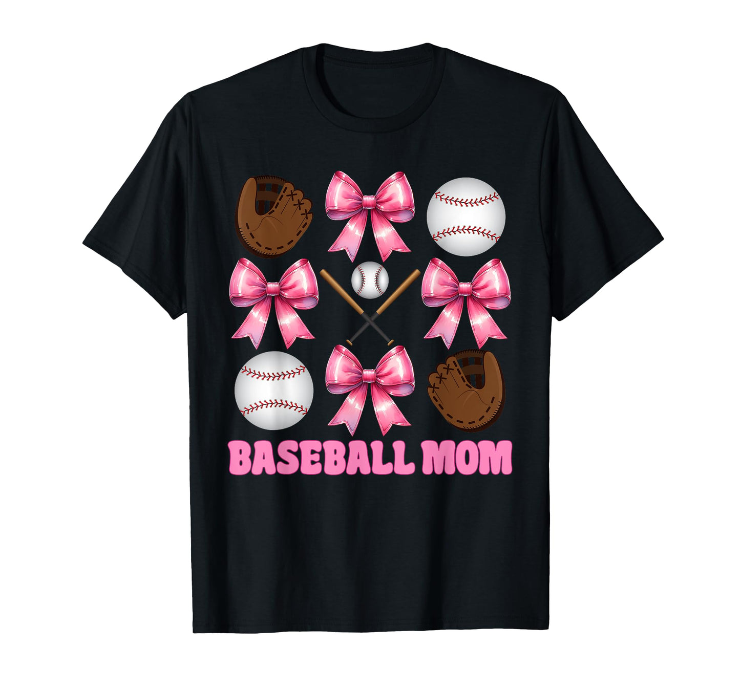 Baseball Mom Baseball Mama Mothers Day T-Shirt - Unique Graphic for Adults - T-Shirt, Sweatshirt, Hoodie