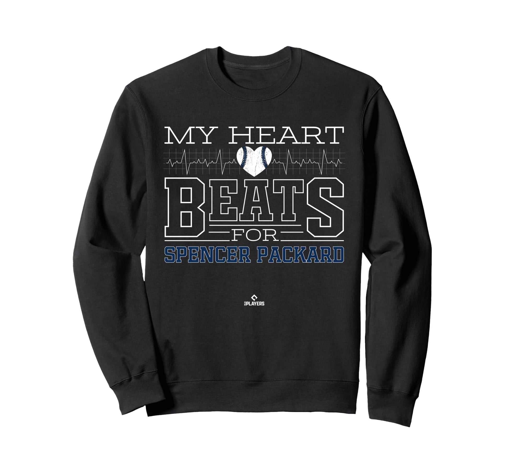 My Heart Beats Spencer Packard Sweatshirt - Trendy Graphic Men Women - T-Shirt, Sweatshirt, Hoodie