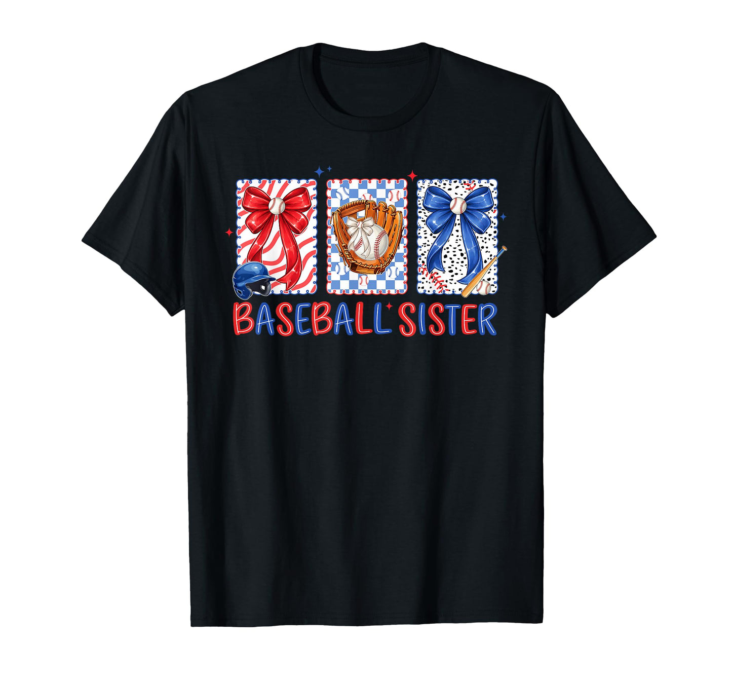Preppy Baseball Sister Coquette T-Shirt - Novelty Apparel Men Women - T-Shirt, Sweatshirt, Hoodie