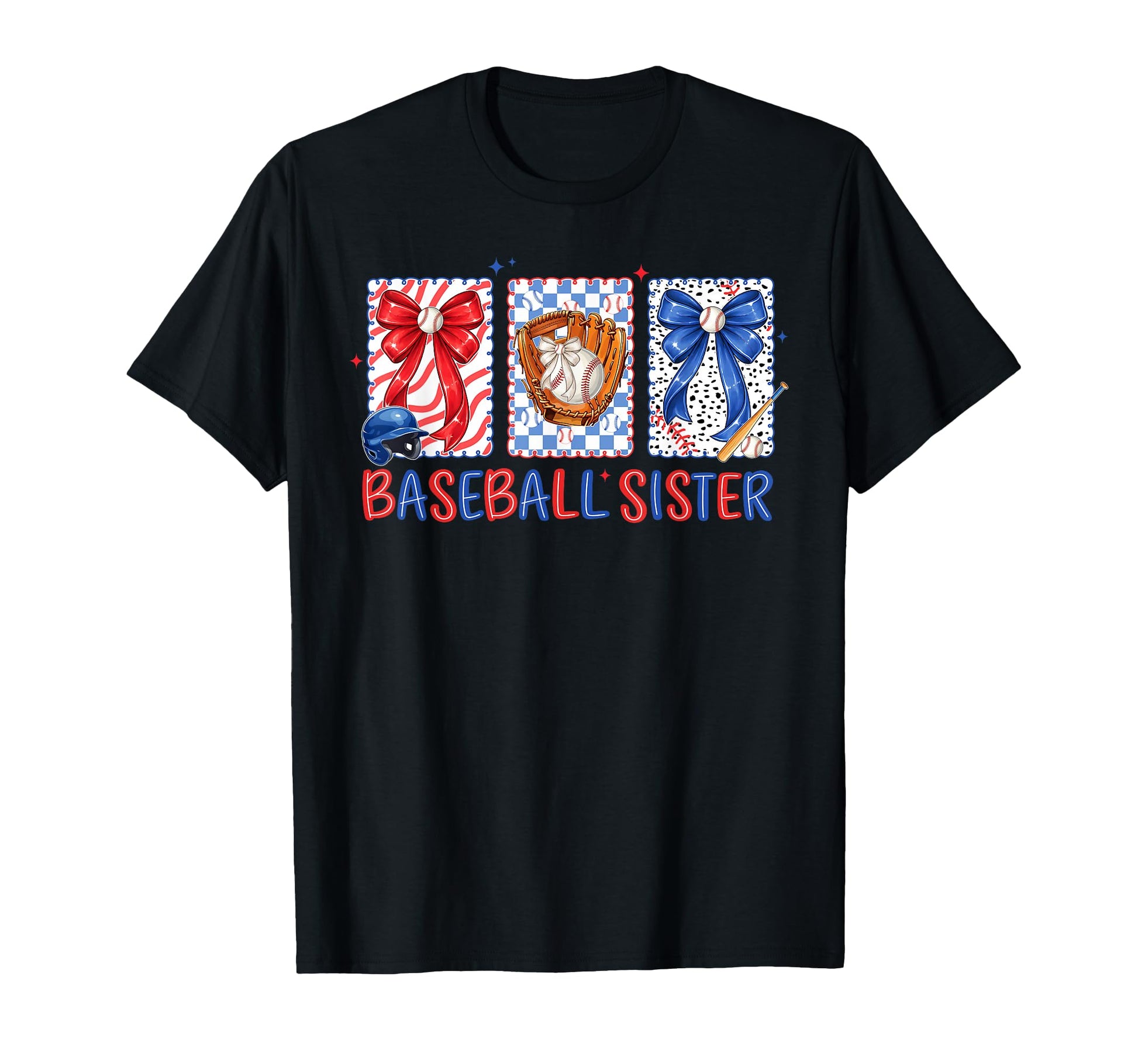 Preppy Baseball Sister Coquette T-Shirt - Novelty Apparel Men Women - T-Shirt, Sweatshirt, Hoodie