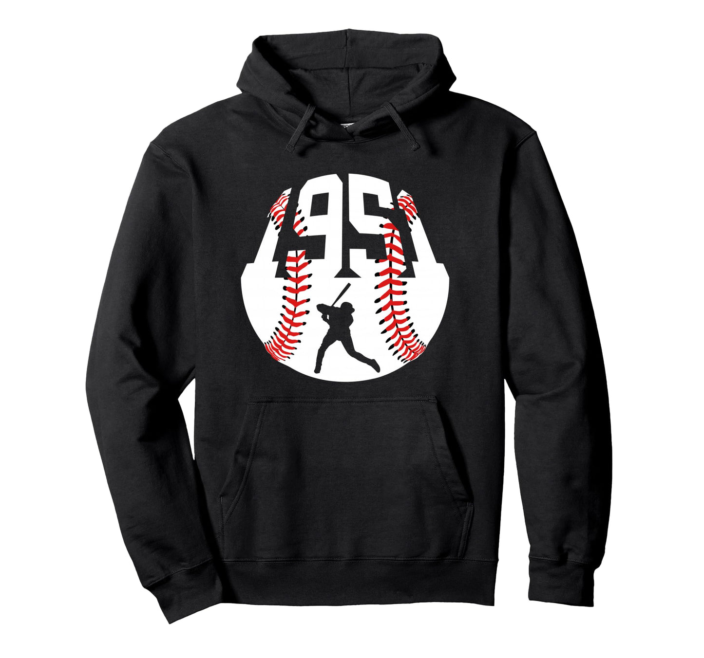 1951 Baseball 75Th Birthday Hoodie - Trendy Graphic Men Women - T-Shirt, Sweatshirt, Hoodie