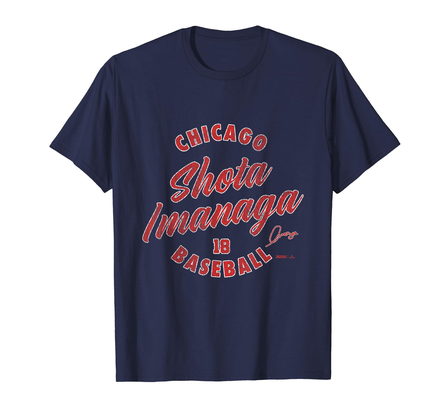 Shota Imanaga Chicago Baseball Cursive T-Shirt - Trendy Graphic for Adults - T-Shirt, Sweatshirt, Hoodie