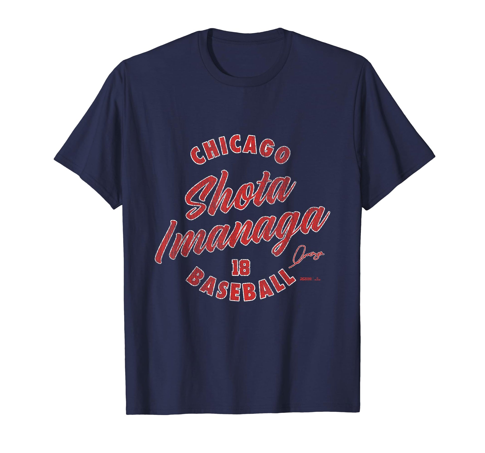 Shota Imanaga Chicago Baseball Cursive T-Shirt - Trendy Graphic for Adults - T-Shirt, Sweatshirt, Hoodie