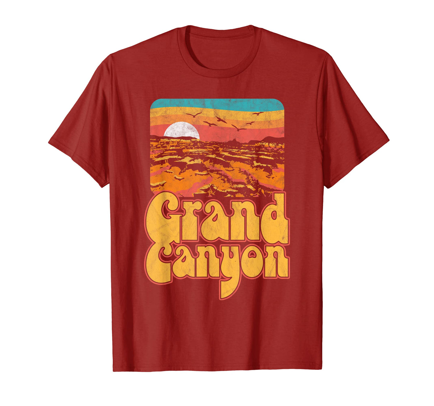 80S Grand Canyon National Park T-Shirt - Fun Novelty Design Men Women - T-Shirt, Sweatshirt, Hoodie