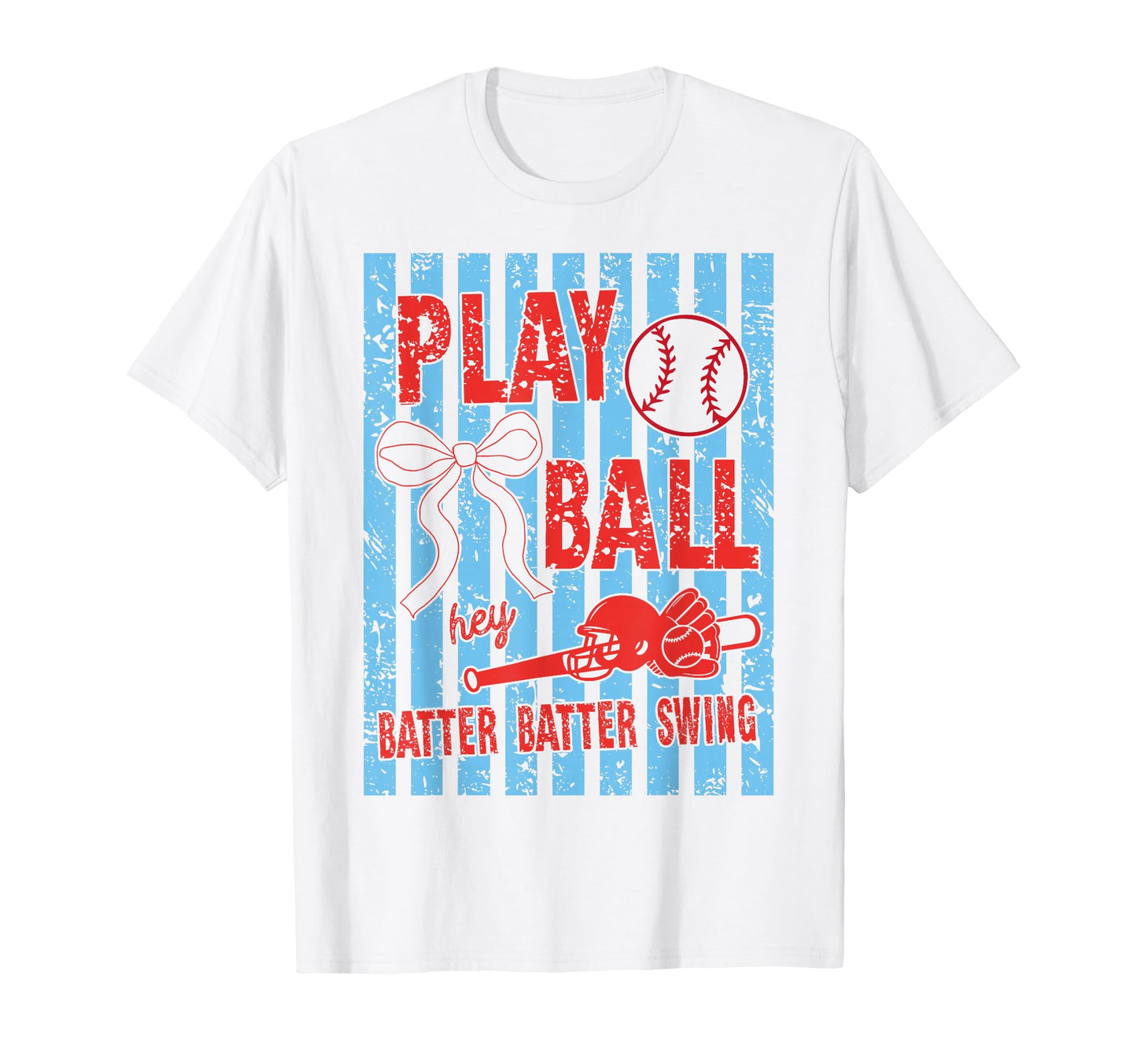 Play Ball Baseball Mom Glove T-Shirt - Minimalist Print for Adults - T-Shirt, Sweatshirt, Hoodie