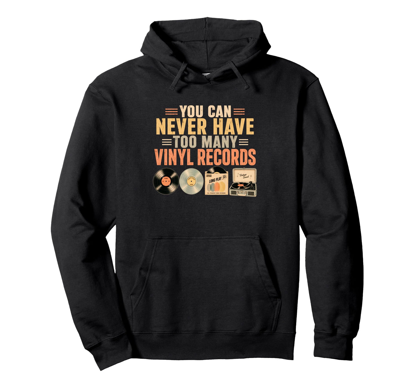 Audiophile You Can Never Have Too Many Hoodie - Streetwear Style Men Women - T-Shirt, Sweatshirt, Hoodie