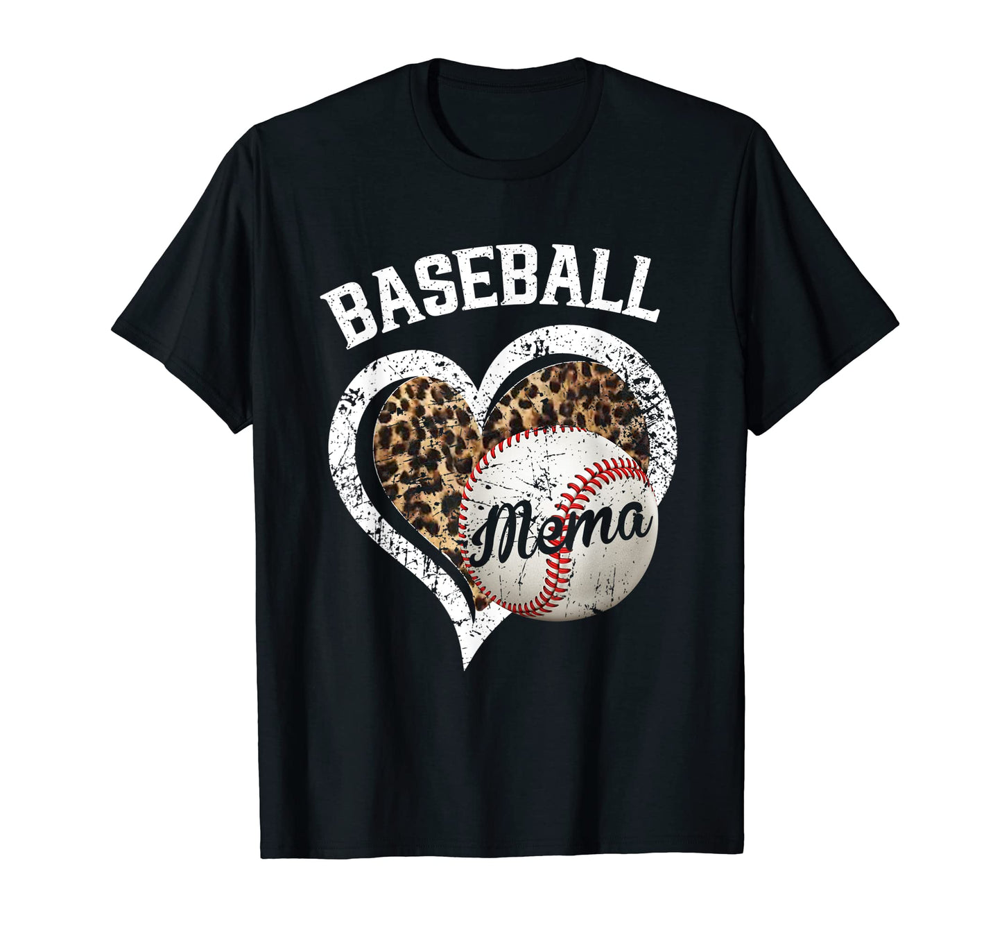 Baseball Mema Leopard Baseball Player T-Shirt - Aesthetic Graphic Unisex - T-Shirt, Sweatshirt, Hoodie