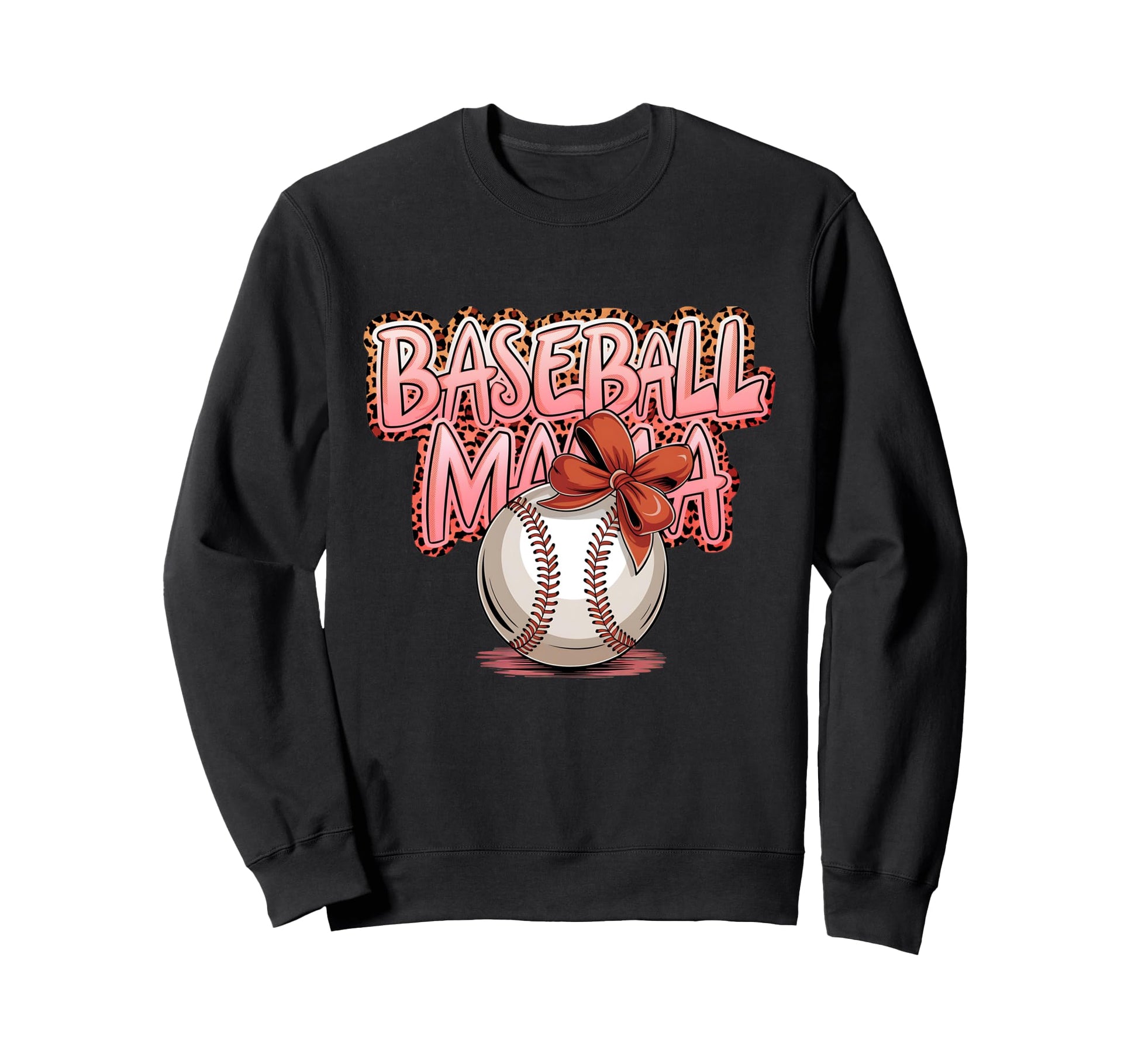 Coquette American Baseball Mom Mama Sweatshirt - Trendy Graphic Unisex - T-Shirt, Sweatshirt, Hoodie