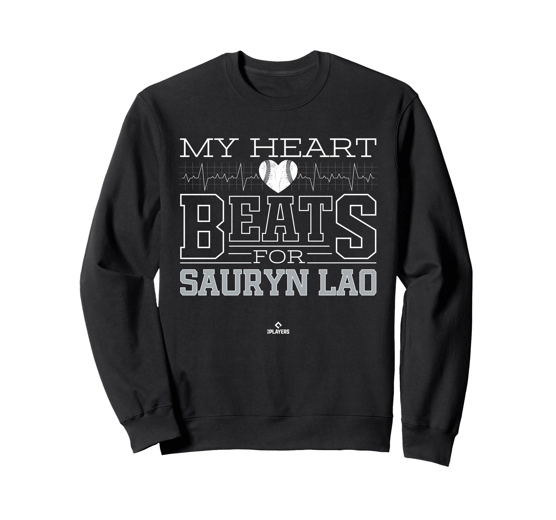 My Heart Beats Sauryn Lao Sweatshirt - Casual Everyday Wear Unisex - T-Shirt, Sweatshirt, Hoodie