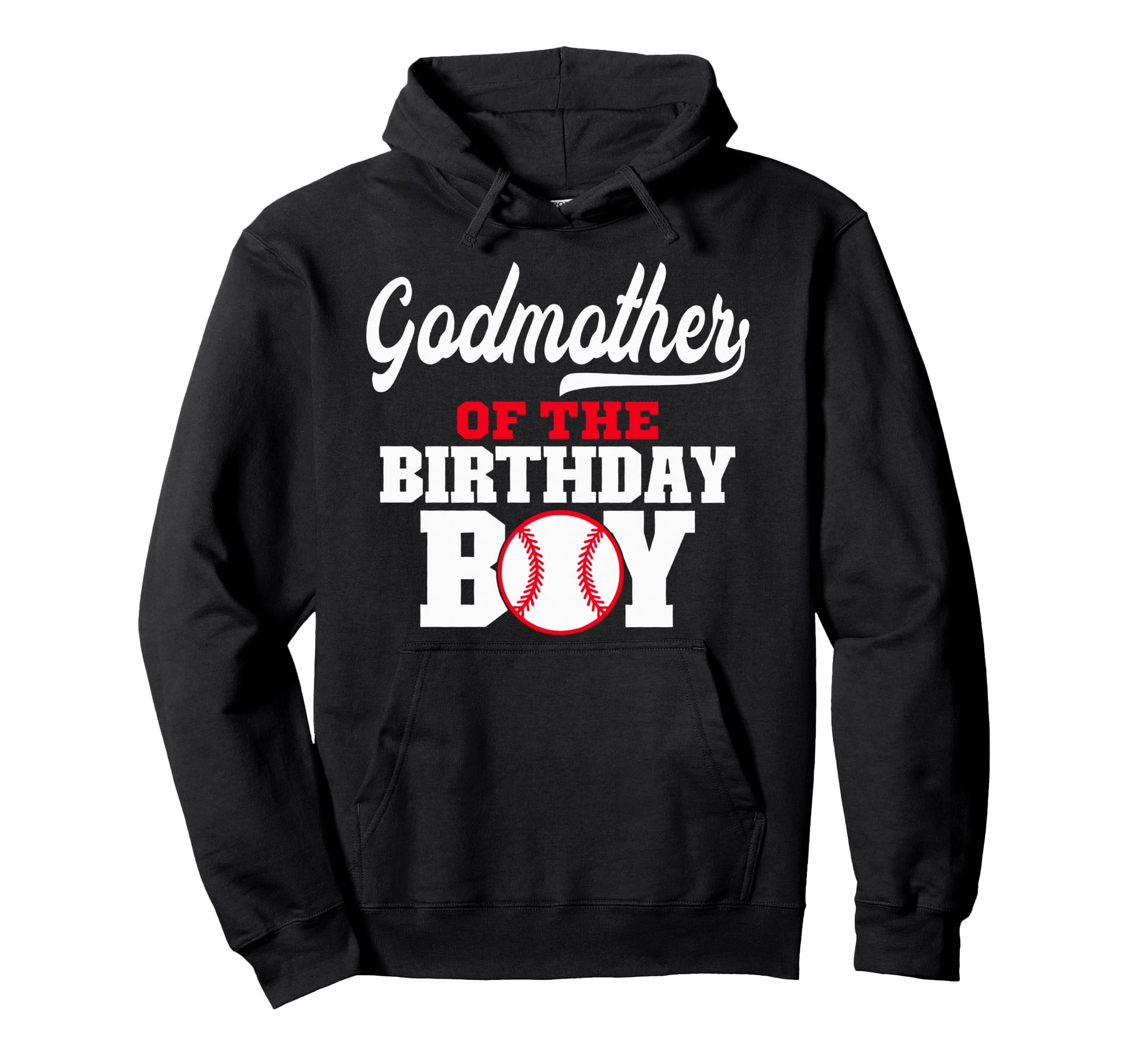 Godmother Birthday Baseball Lover Hoodie - Custom Art Print Men Women - T-Shirt, Sweatshirt, Hoodie