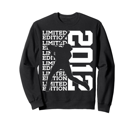 2012 Baseball 14Th Birthday Sweatshirt - Unique Graphic Men Women - T-Shirt, Sweatshirt, Hoodie