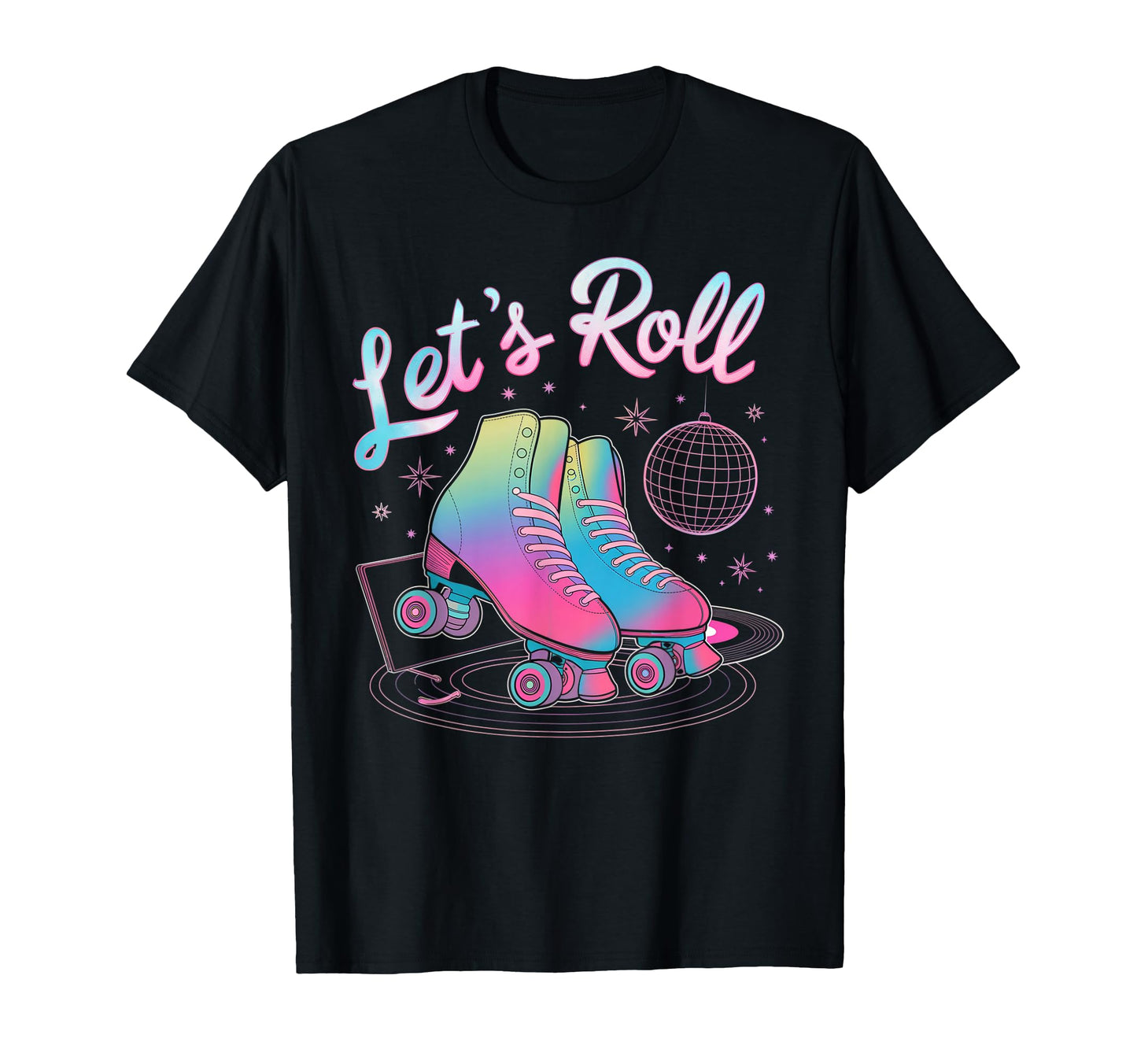 Roller Skating Party Favors Roller Skates T-Shirt - Graphic Print Men Women - T-Shirt, Sweatshirt, Hoodie