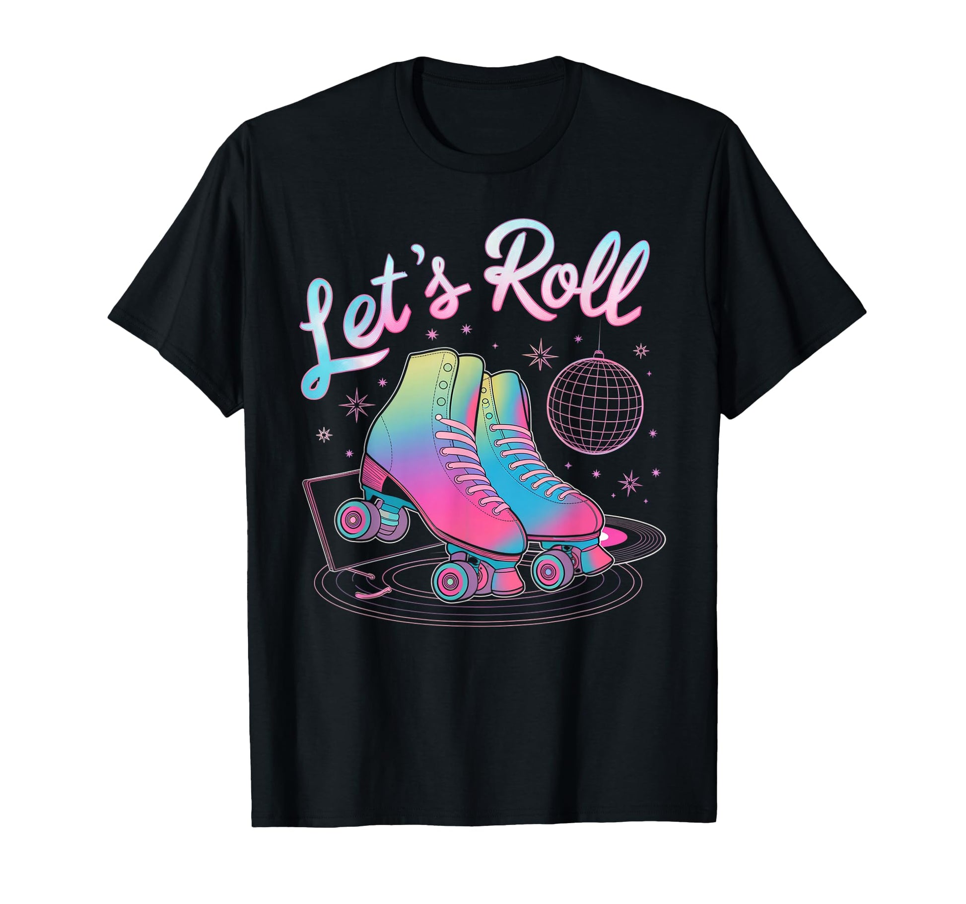 Roller Skating Party Favors Roller Skates T-Shirt - Graphic Print Men Women - T-Shirt, Sweatshirt, Hoodie