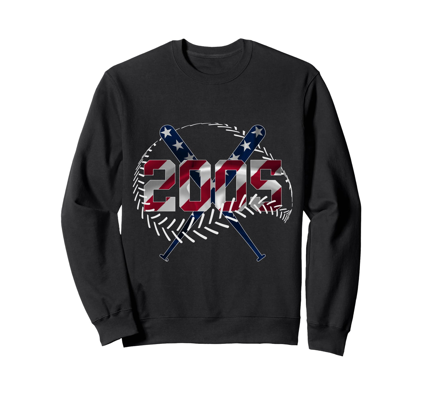 21St Birthday Baseball 2005 Sweatshirt - Aesthetic Graphic Unisex - T-Shirt, Sweatshirt, Hoodie